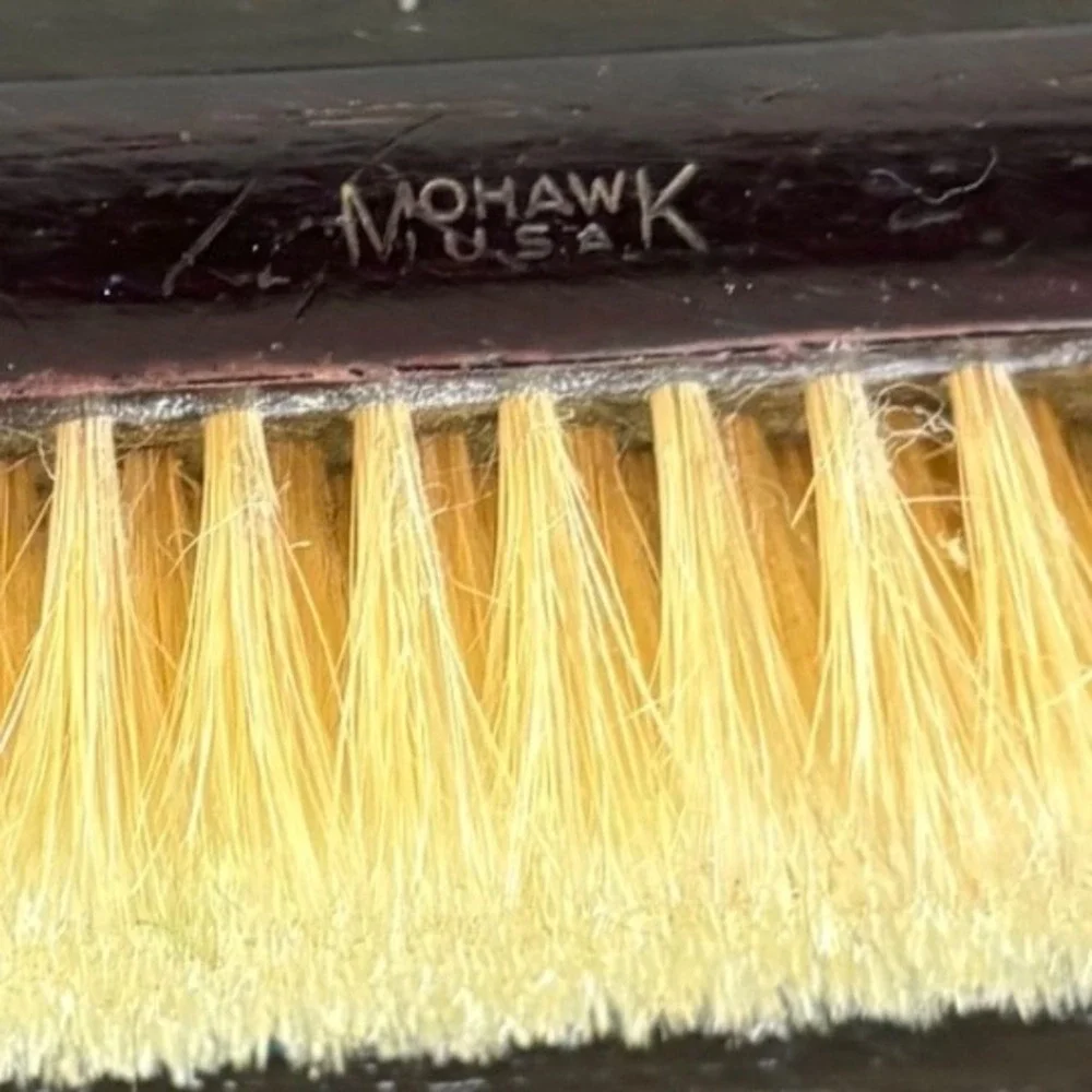 Vintage Hola-Rose‎ Mohawk | USA Pure Bristle | Clothes Brush | Wood Handle